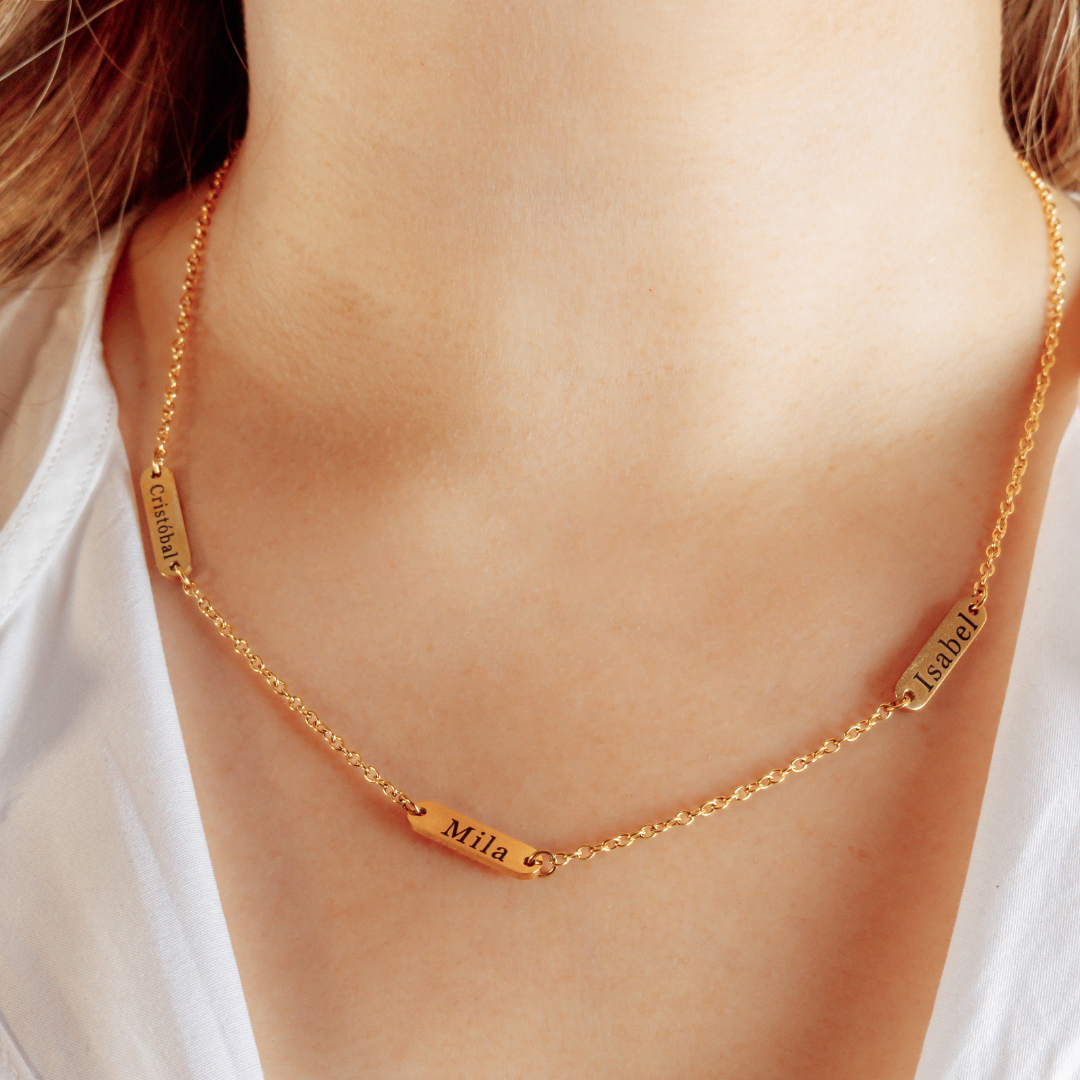 Collar Plaquitas