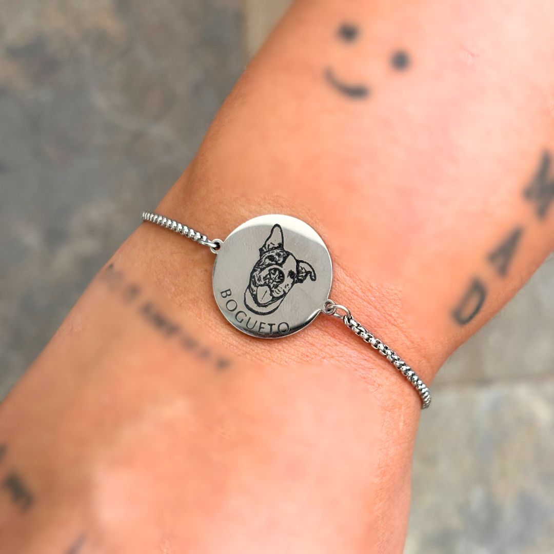 Pulsera Moneda Retrato