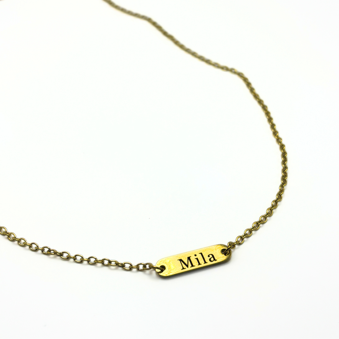 Collar Plaquitas