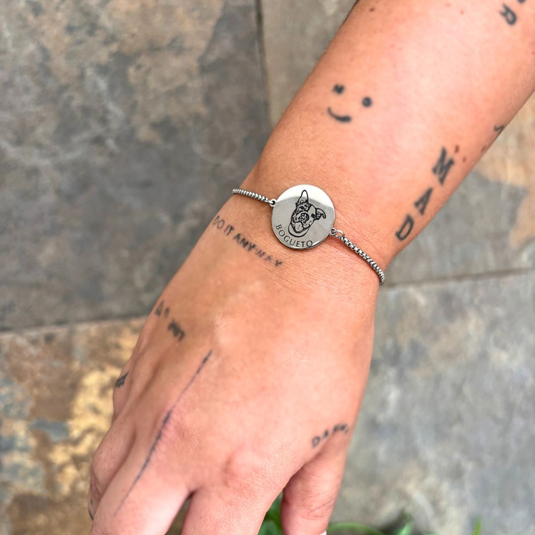 Pulsera Moneda Retrato