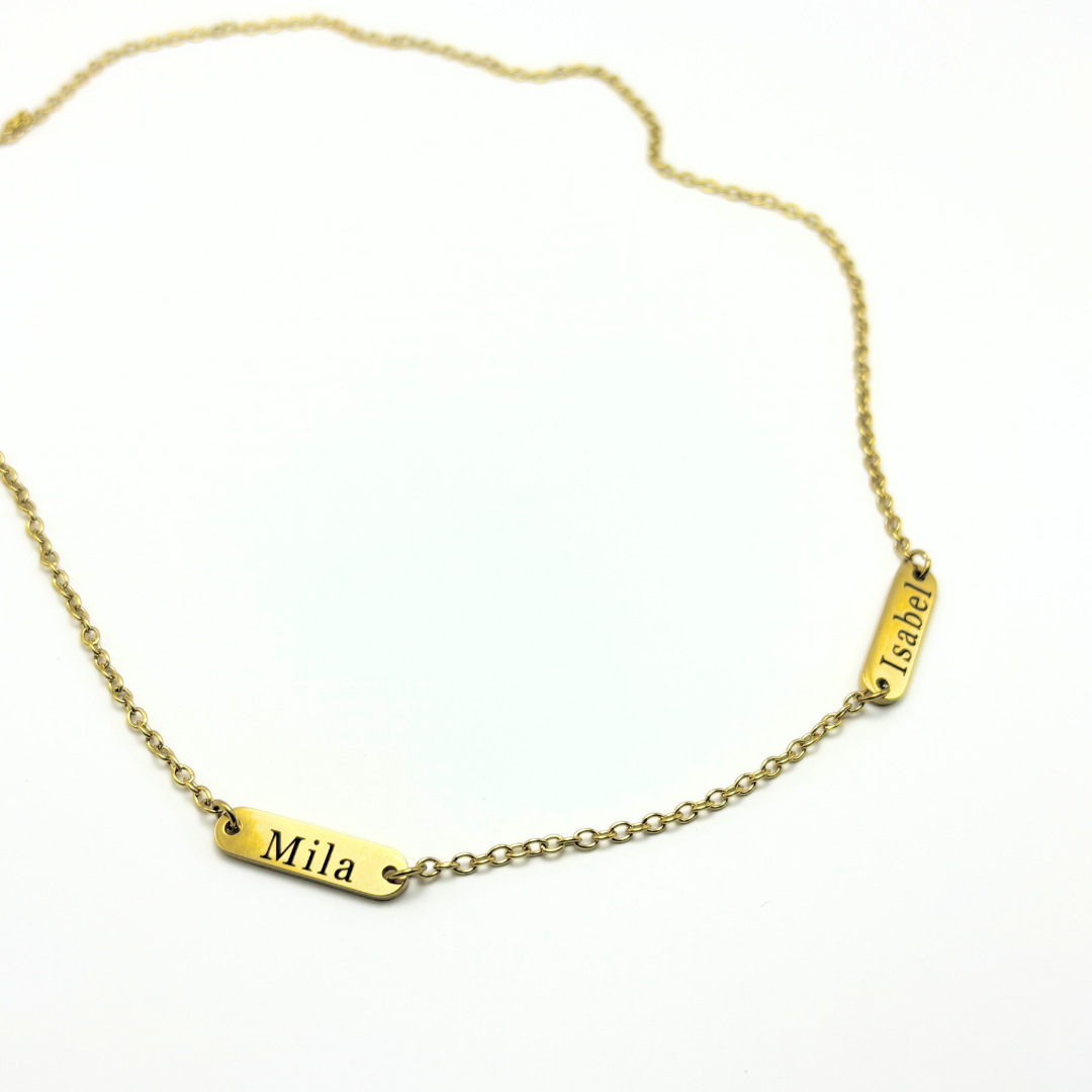 Collar Plaquitas