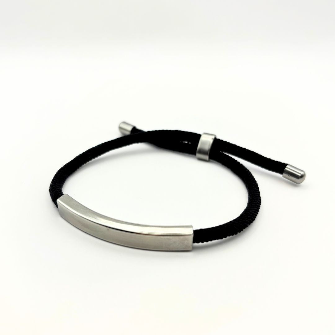 Pulsera Cordón Plaquita