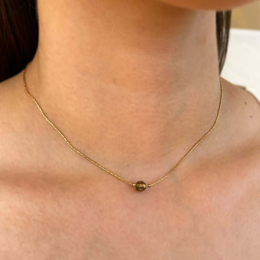 Collar Gracia Infinita (Ámbar Natural)