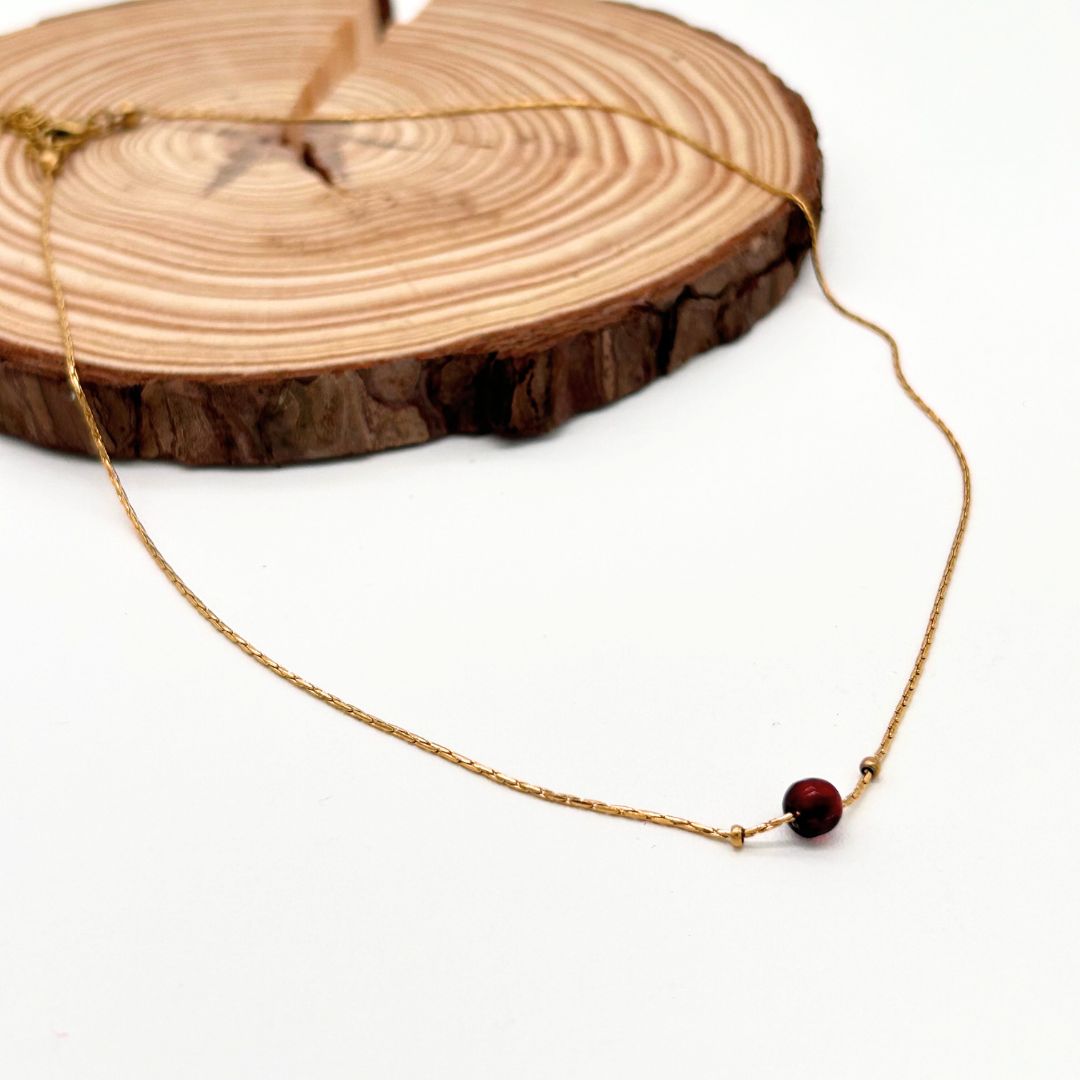 Collar Gracia Infinita (Ámbar Natural)