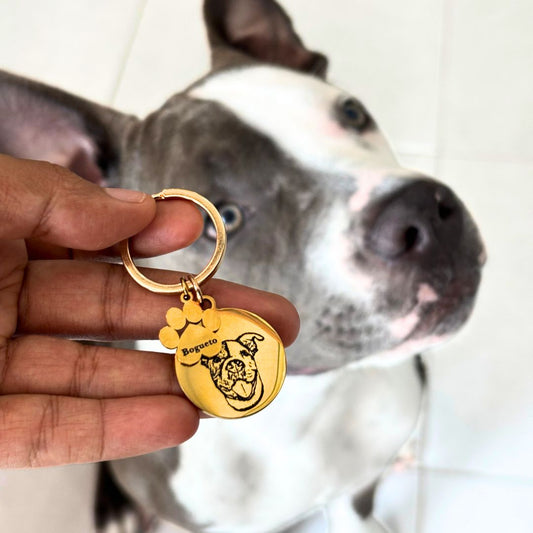 Llavero Mascota Grabada
