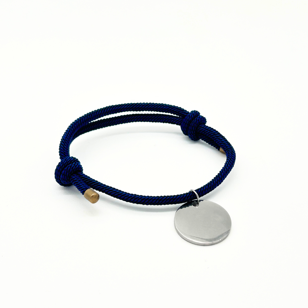 Pulsera Cordón Retrato Moneda
