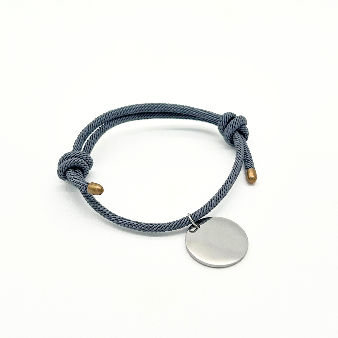 Pulsera Cordón Retrato Moneda