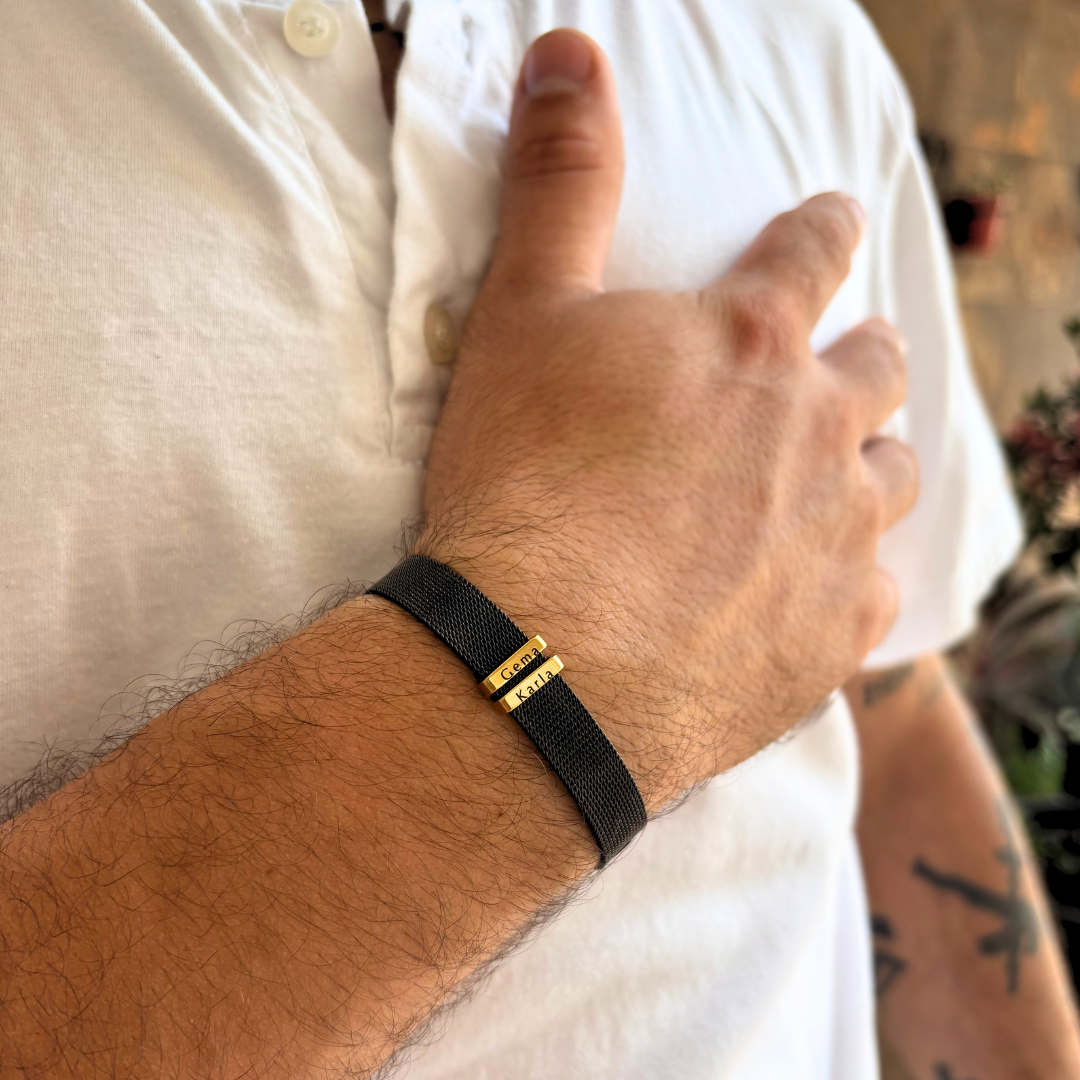 Pulsera Cinturón Negro