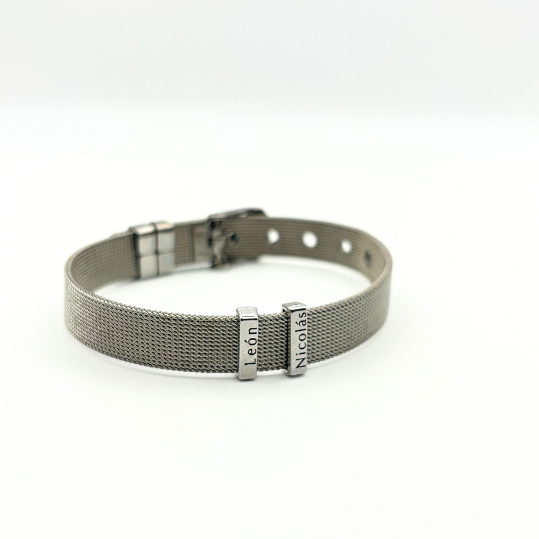 Pulsera Cinturón Plata