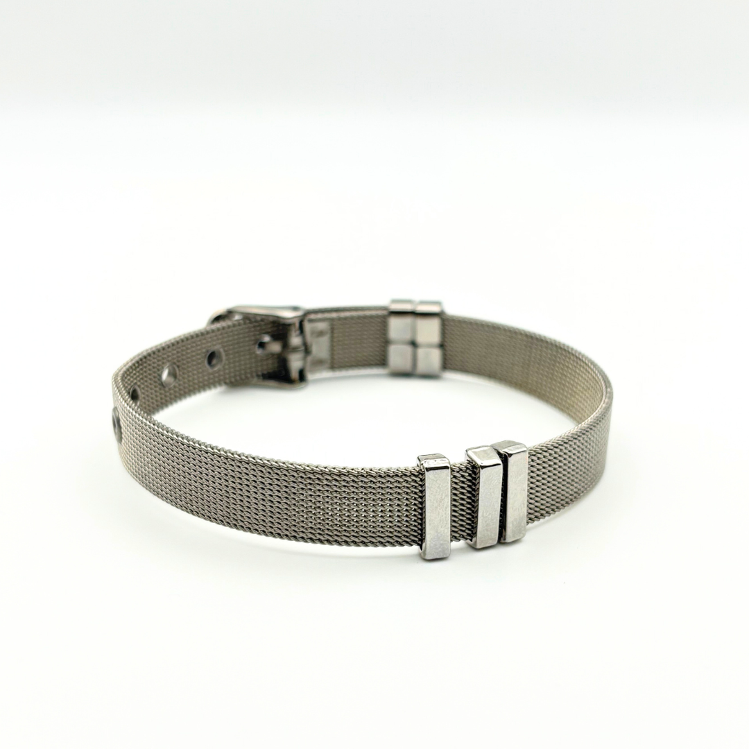 Pulsera Cinturón Plata