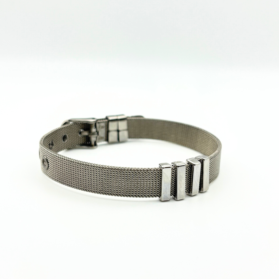 Pulsera Cinturón Plata