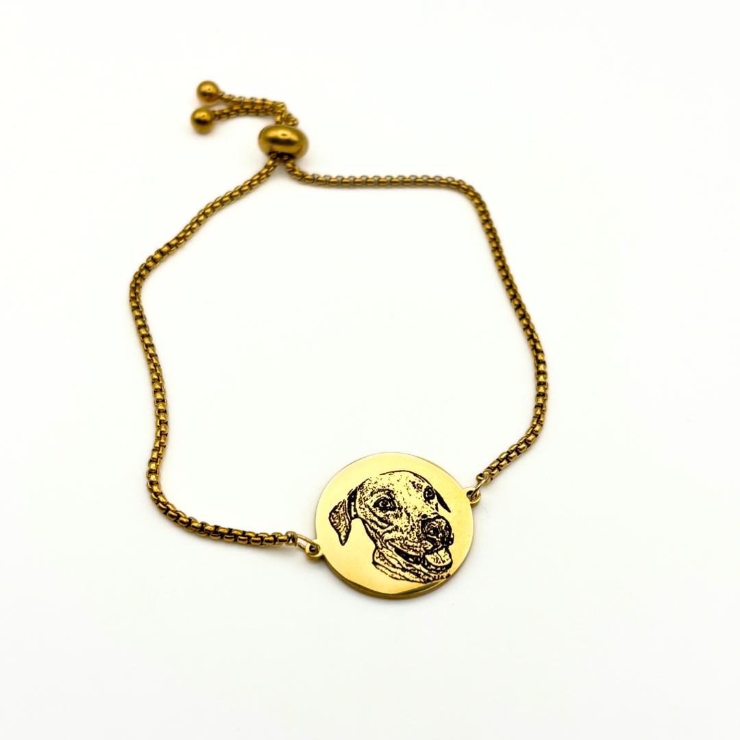 Pulsera Moneda Retrato