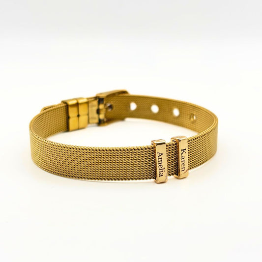 Pulsera Cinturón Dorado