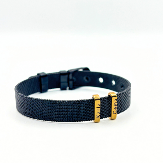 Pulsera Cinturón Negro