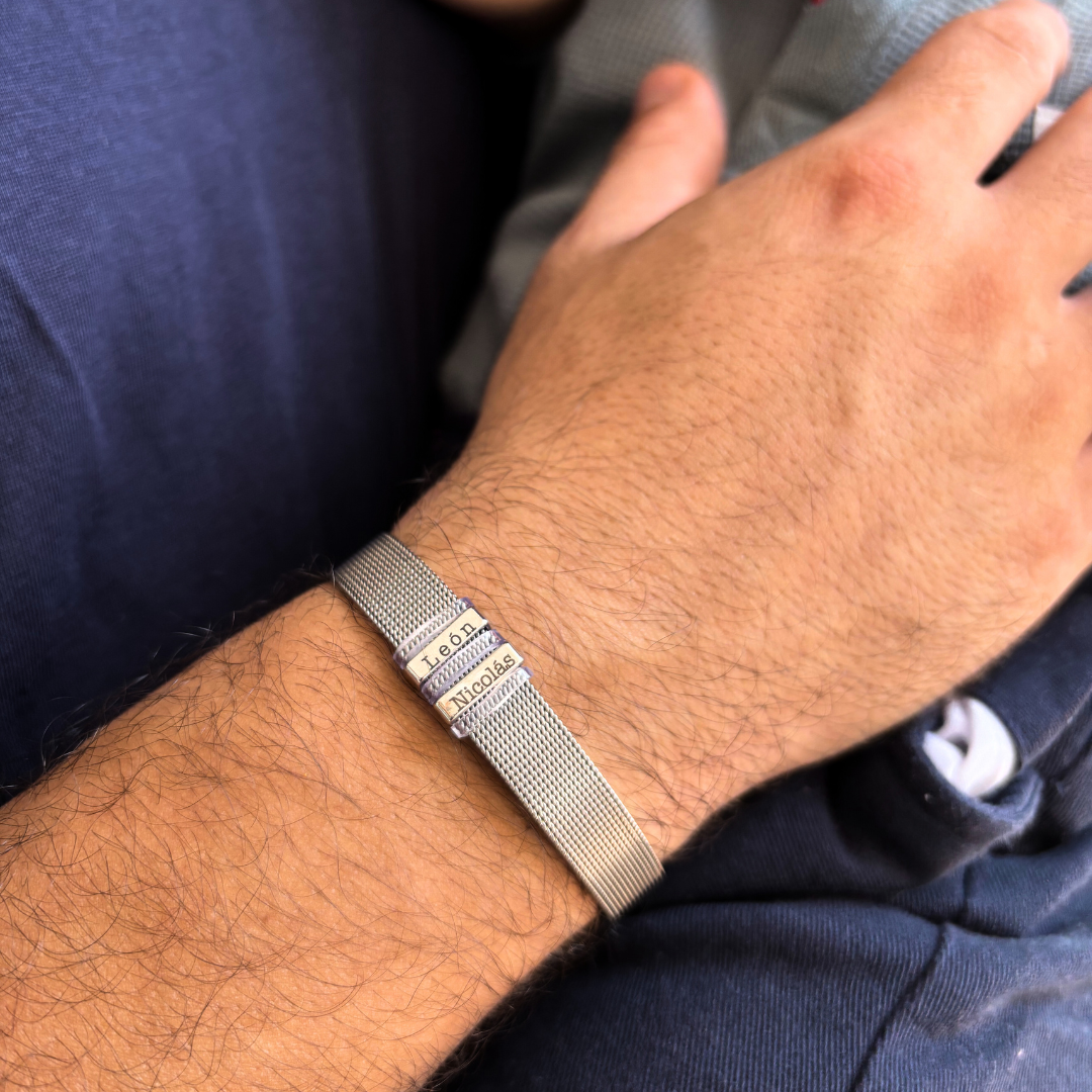 Pulsera Cinturón Plata