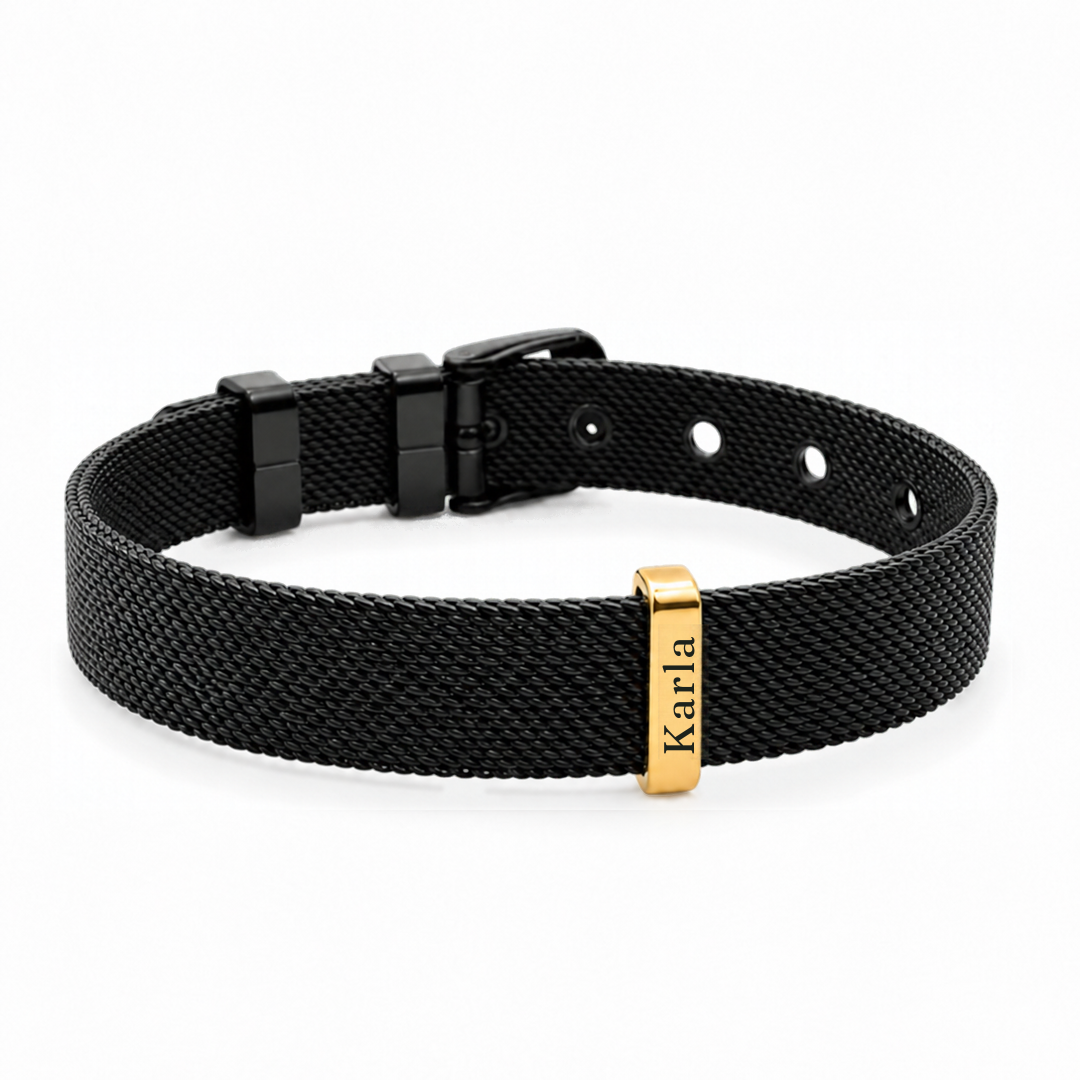 Pulsera Cinturón Negro
