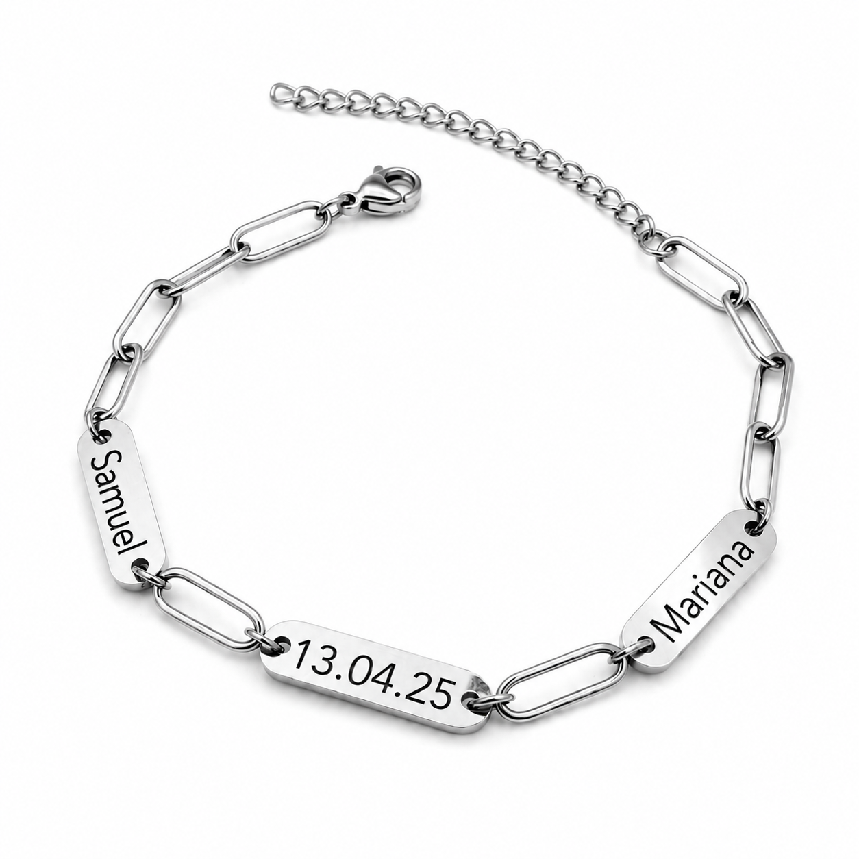 Pulsera Plaquitas