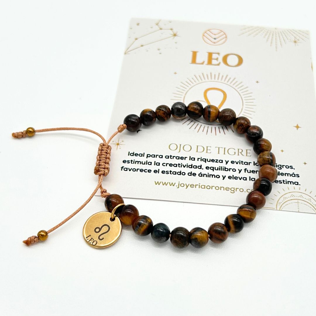 Pulsera Leo Ojo de Tigre