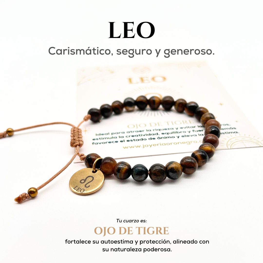 Pulsera Leo Ojo de Tigre