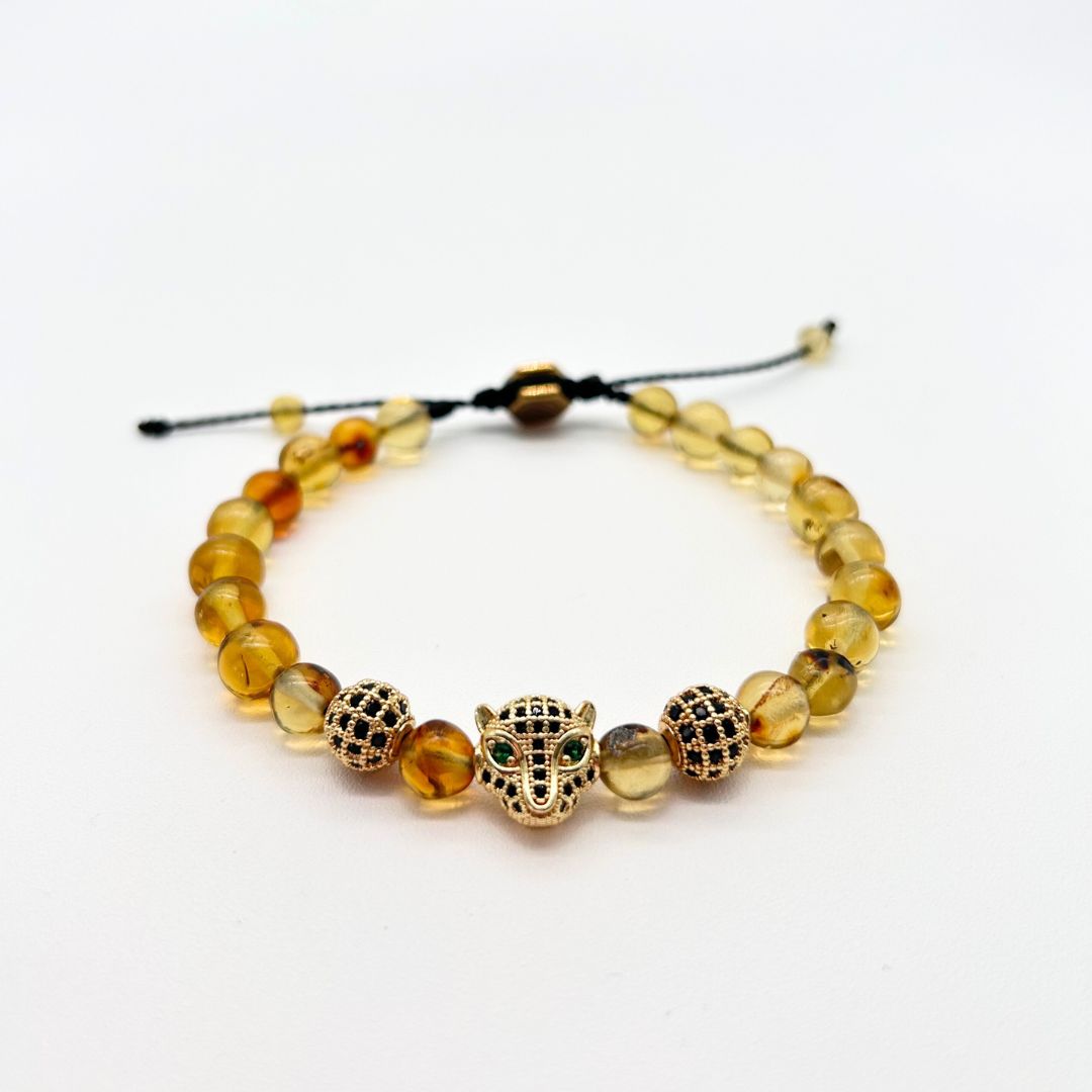 Pulsera Jaguar Ambar Gold