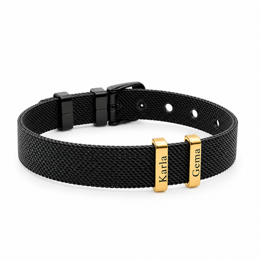 Pulsera Cinturón Negro