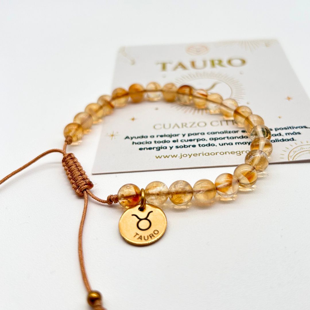 Pulsera Tauro Citrino