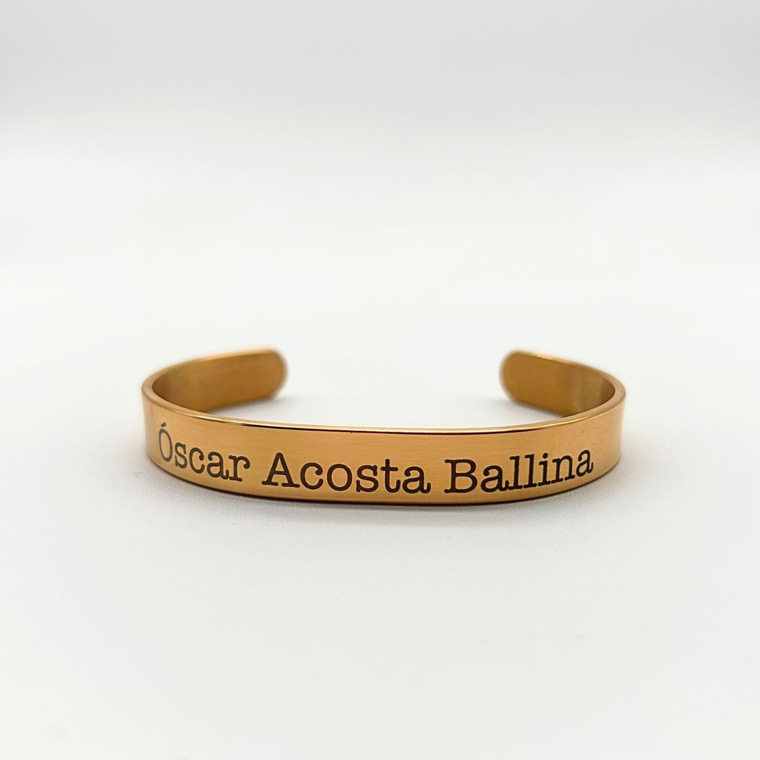 Brazalete Rigido Personalizado