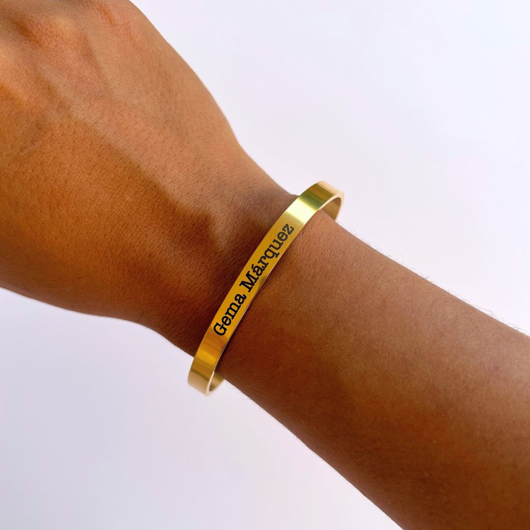 Brazalete Rigido Personalizado