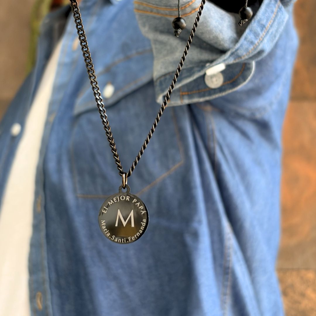 Collar Black Coin