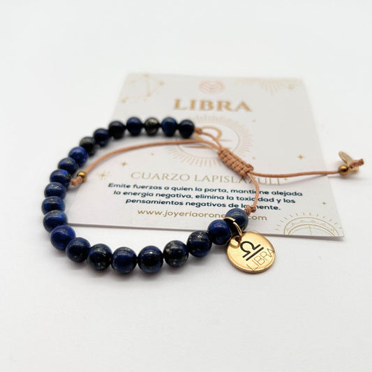 Pulsera Libra Lapislázuli