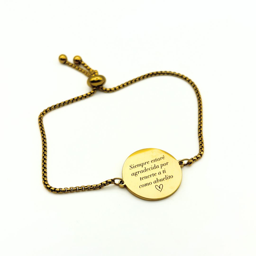 Pulsera Moneda Retrato
