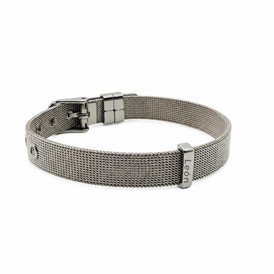 Pulsera Cinturón Plata