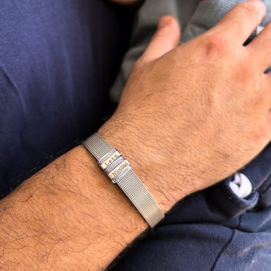 Pulsera Cinturón Plata