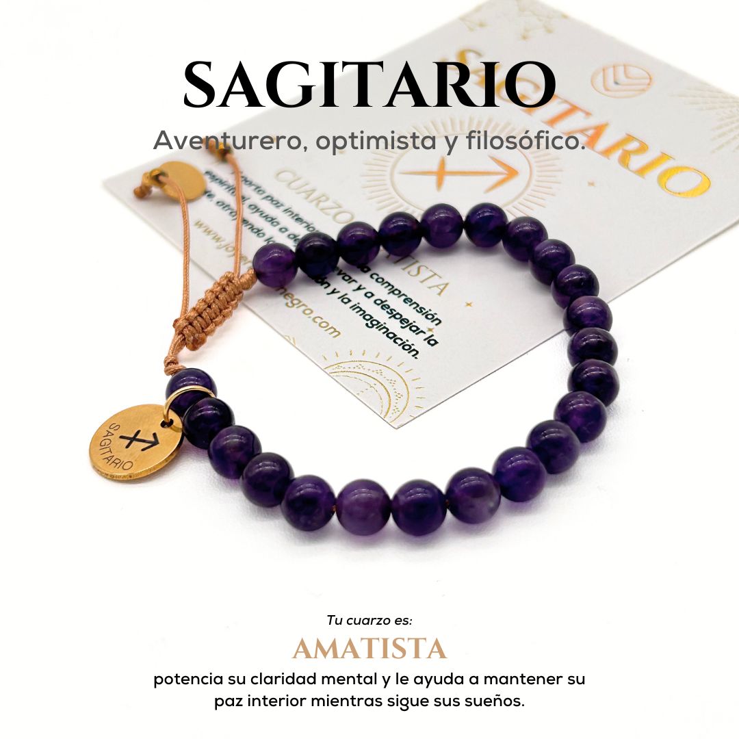 Pulsera Sagitario Amatista