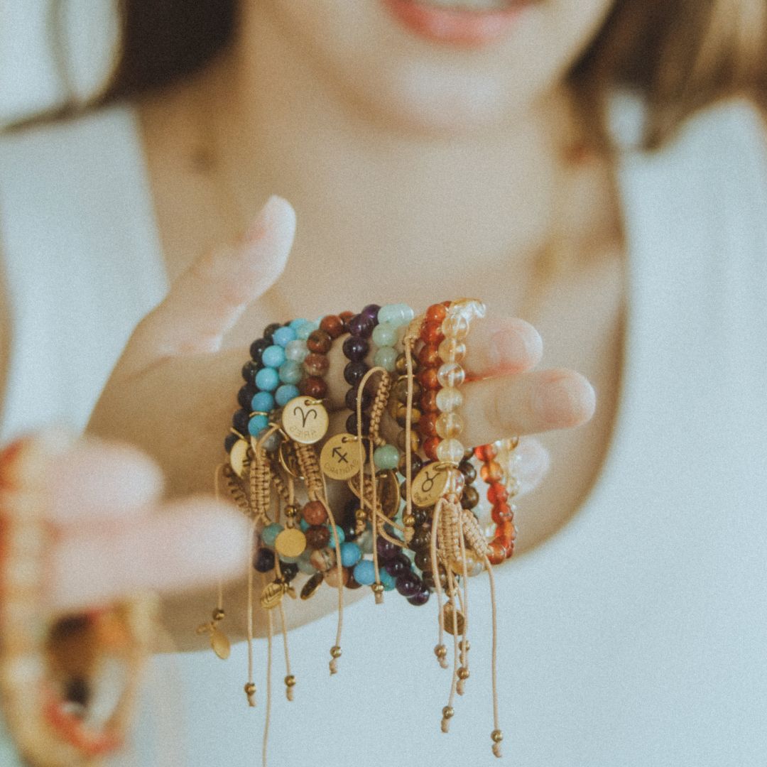 Pulsera Aries Jaspe Rojo